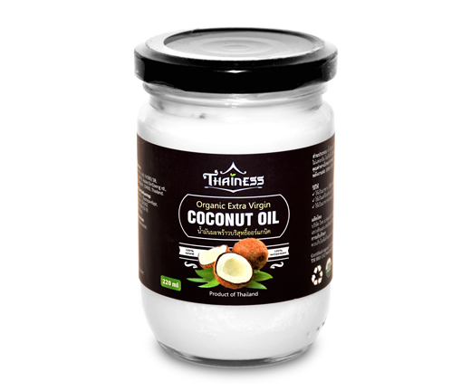 Кокосовое масло Thainess Organic, 220 мл, кокосовое масло