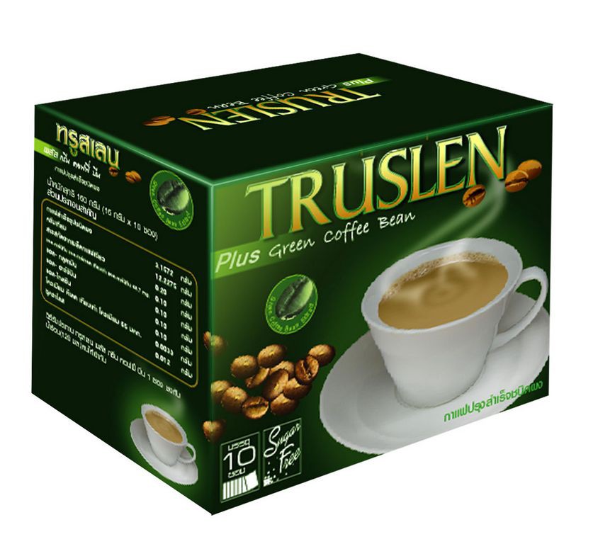 Кофе Грин Бин Truslen, 10* 16г, тайские чаи и напитки