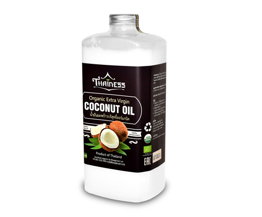 Кокосовое масло Thainess Organic, 1000 мл, кокосовое масло