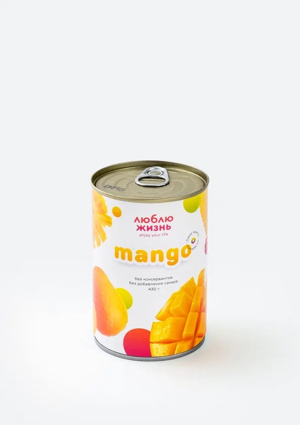 Пюре из манго "Люблю жизнь", 430 г, sale %