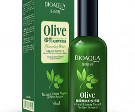 Масло для волос с оливковым маслом Bioaqua, 50 мл, масло для волос