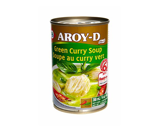 Суп «Карри зеленый» Aroy-D, 0,4л, sale %