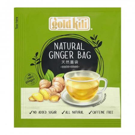 Имбирь натуральный пакетированный Gold Kili, 3г, тайские чаи и напитки