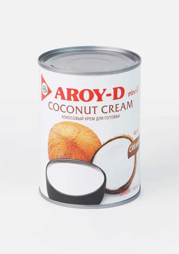 Кокосовые сливки Aroy-D (70%), 560 мл, кокосовое молоко, масло