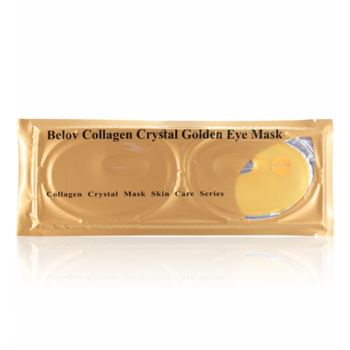 Маска для век  "Коллаген+Золото" GOLD CRYSTAL Belov, 25гр, маски