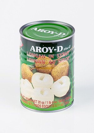 Лонган в сиропе «AROY-D» 565 мл, фрукты, сладости, снеки