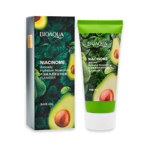 Пенка для лица с экстрактом авокадо Bioaqua,100 мл, очищение, тонизирование