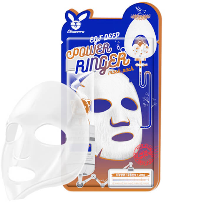 Тканевая маска EGF для активной регенерации эпидермиса Elizavecca Power Ringer, 23мл, маски