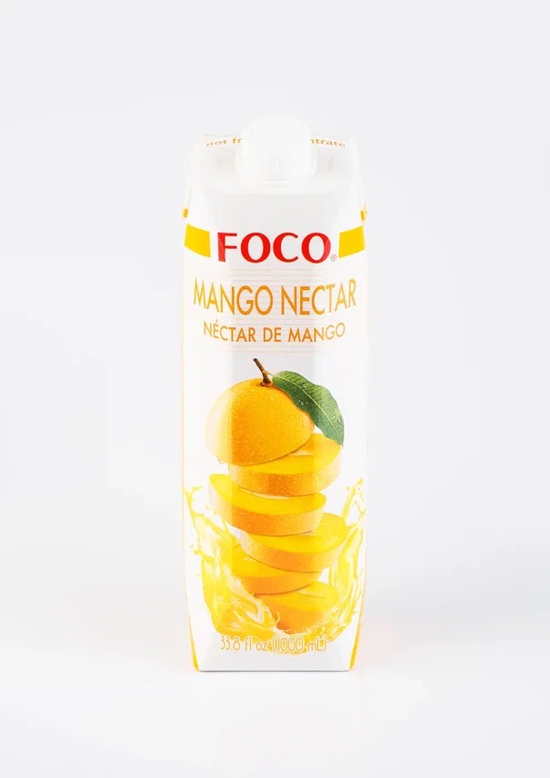 Нектар манго, FOCO, 1 л, тайские чаи и напитки