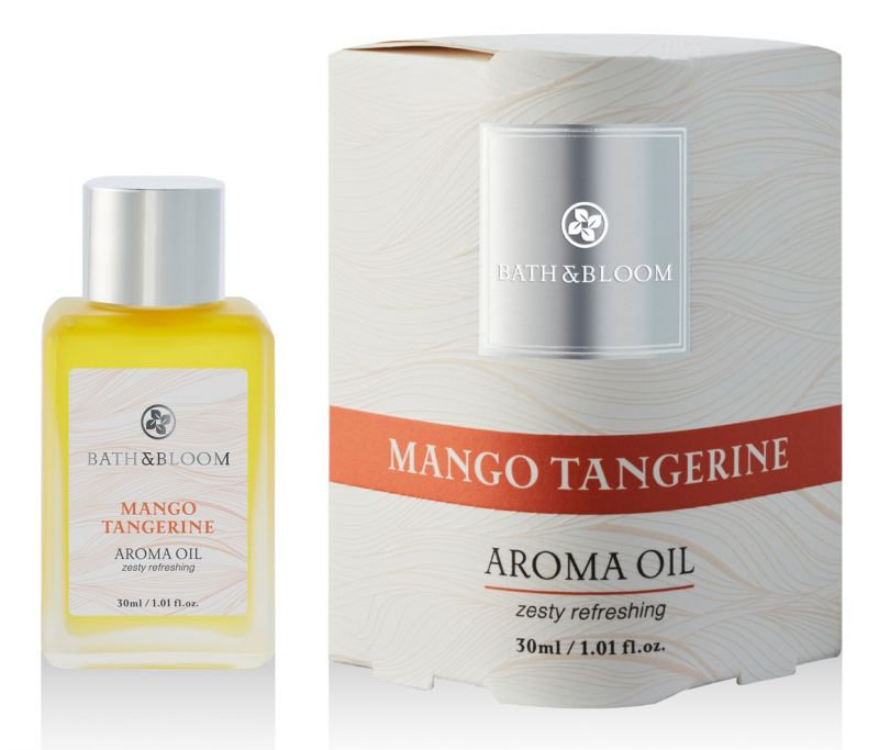 Ароматическое масло "Манго и танжерин" Bath&Bloom, 30 мл, средства для массажа