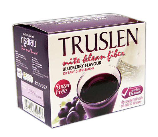 Черничный кисель (Nite Klean Fiber) Truslen, 10* 18г, тайские чаи и напитки