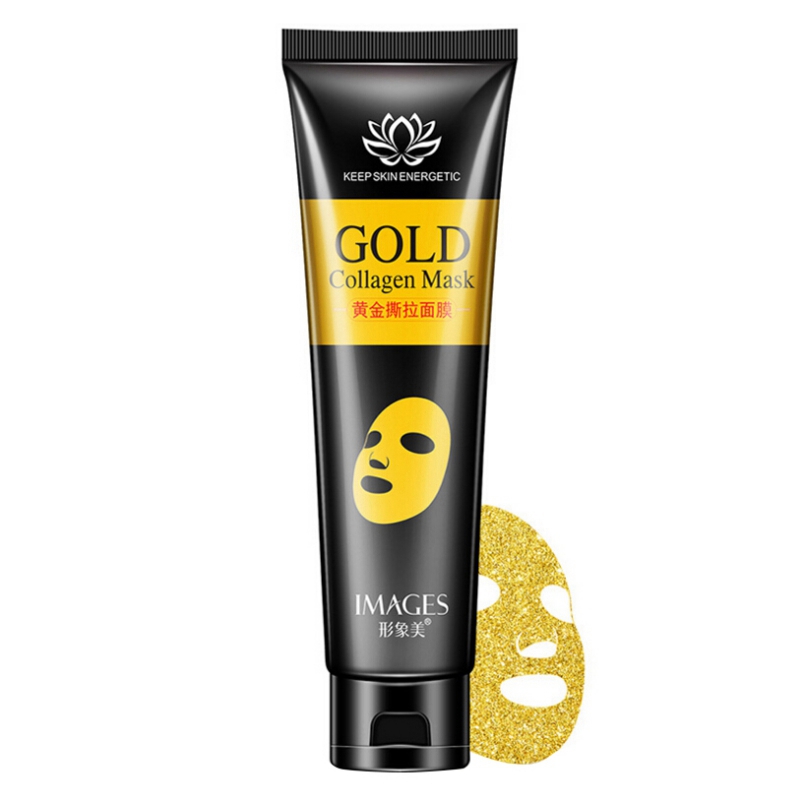 Маска-пленка для лица с золотом и коллагеном Images, 60 г, маски