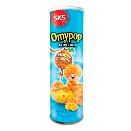 Попкорн "Сыр с медом" OMYPOP , 85г, sale %