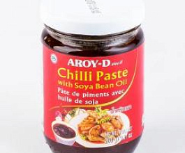 Паста Чили с соевым маслом AROY-D 0,260кг, пасты