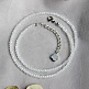 Чокер-браслет Хрусталь Сваровски и гематит (диаметр бусин ~3 мм), подарки