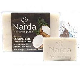 Мыло с кокосовым маслом Narda, 100 г, мыло и гели для душа