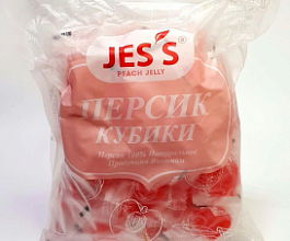 Персик кубики JESS, 500 г, фрукты, сладости, снеки
