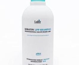 Безсульфатный шампунь с кератином Lador Keratin LPP Shampoo, 530 мл, шампуни, скрабы 