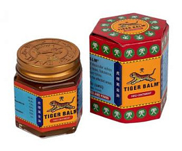 Бальзам "Красный тигр"  Tiger Balm, 30 г, тайские бальзамы