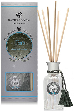 Аромадиффузор "Март" (свежая трава, олива и инжир) Bath&Bloom, 100 мл, ароматы для дома