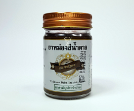 Бальзам коричневый концентрированный Ekpathom, 50 г, тайские бальзамы