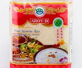 Рис жасминовый белый категории А  Aroy-D, 4,5 кг, тайский рис и лапша