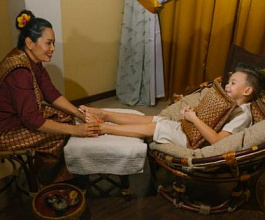 Детская рефлексология стоп, 30 минут, тайские традиции