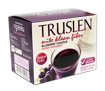 Truslen Nite Klean Fiber (Черничный кисель), тайские чаи и напитки