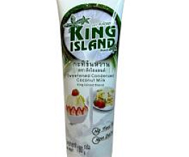 Сгущенное кокосовое молоко King Island, 180г, фрукты, сладости, снеки