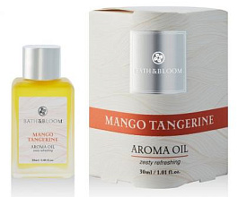 Ароматическое масло "Манго и танжерин" Bath&Bloom, 30 мл, средства для массажа